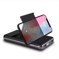 2020 electronics new products 20000mah power bank cell phone holder with wireless charging