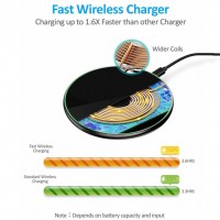 New design metal alloy 10w fast charging wireless charger Settpower K8