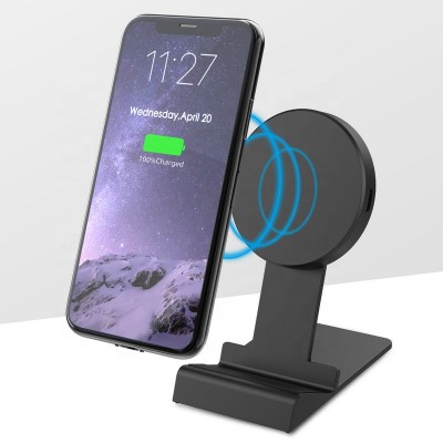 2020 Multifunctional Wireless Charger Stand Holder Foldable Adjustable Angle Desk Stand Handfree Lazy Mobile Phone Holder