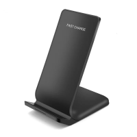 New Arrivals 2020 10W Fast Charging Double Coils 60 Degree Comfort Angle Wireless Charger for galaxy s2